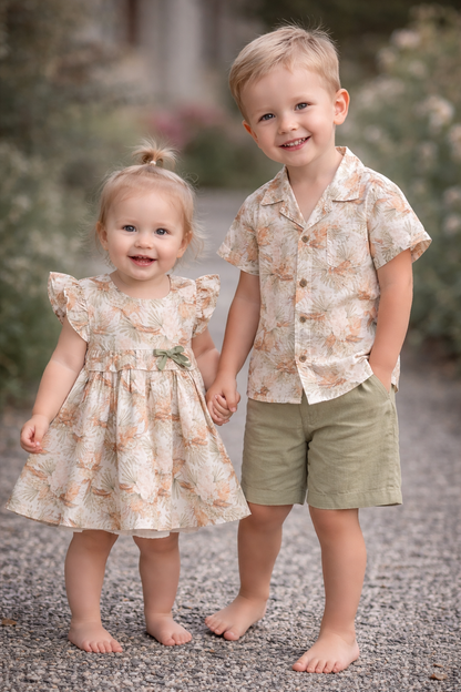 Olive Blossom Sibling Set