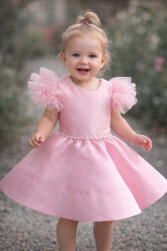 Blush Pearl Heirloom Dress