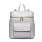 MONACO DIAPER BAG PEARL WHITE