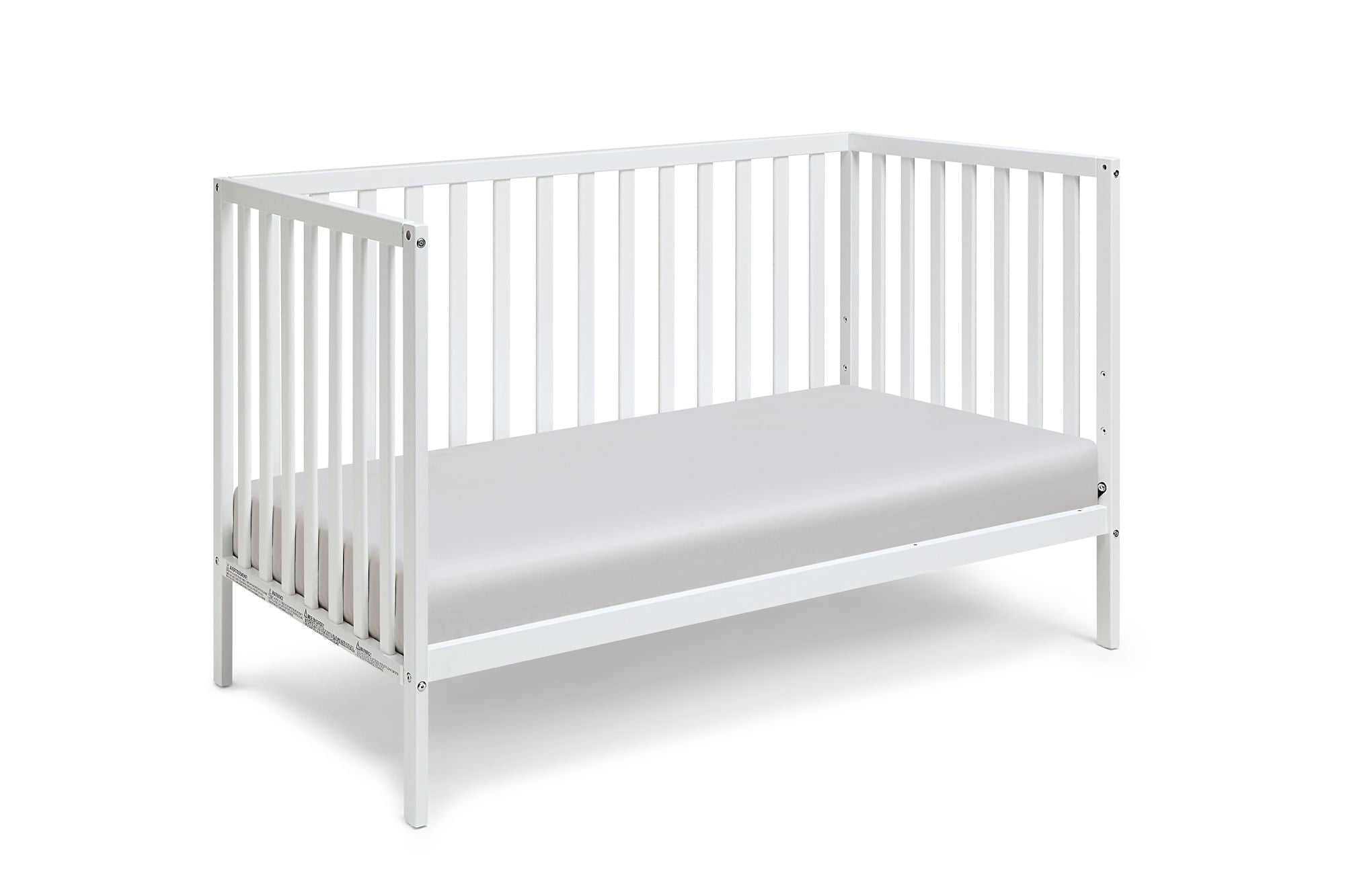 Palmer 3-in-1 Convertible Island Crib White