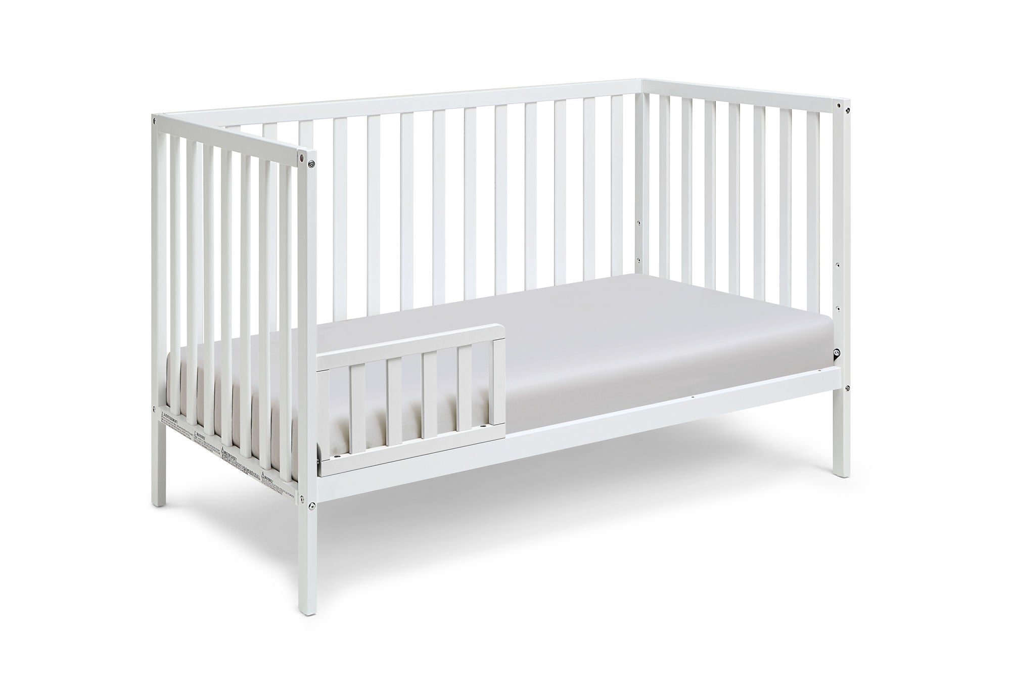 Palmer 3-in-1 Convertible Island Crib White