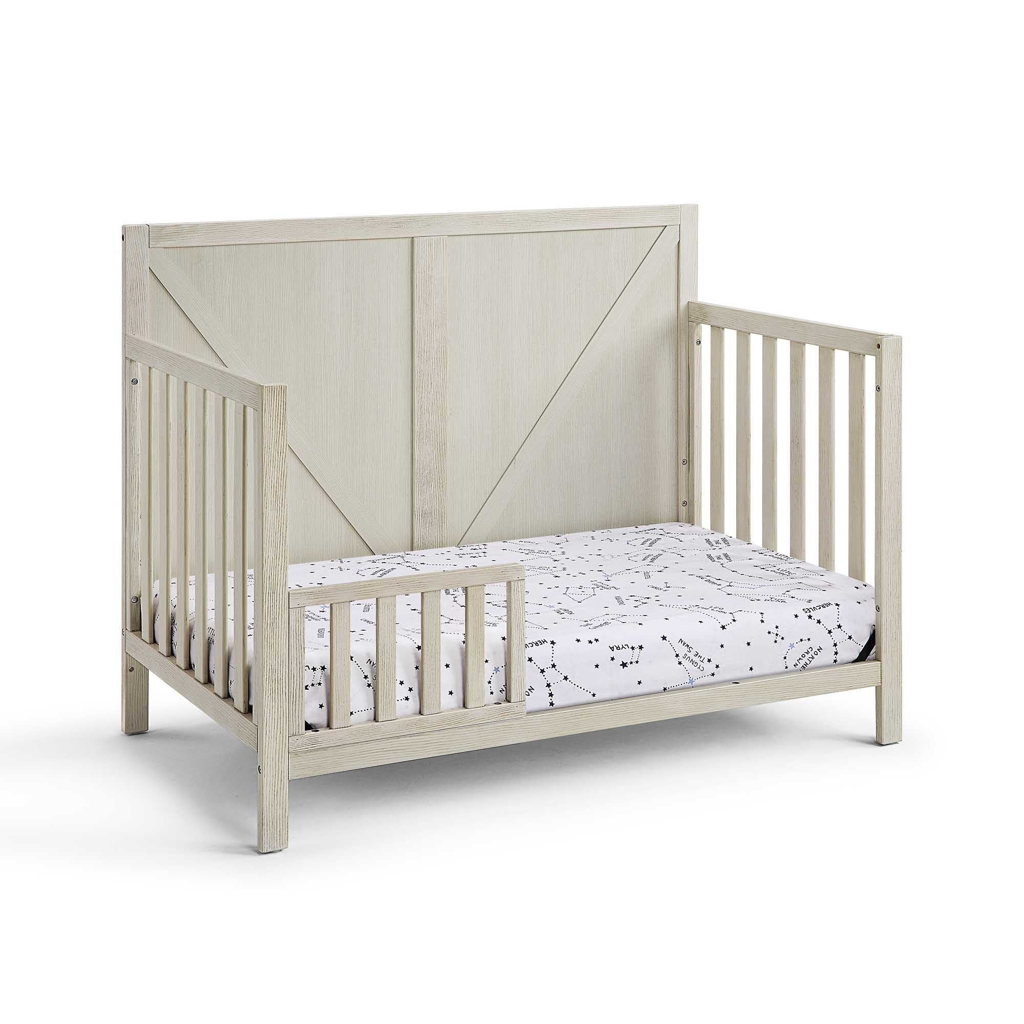 Barnside 4-in-1 Convertible Crib Washed Gray