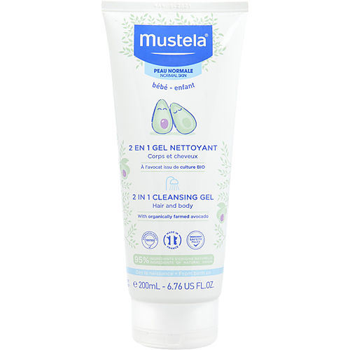 Mustela by Mustela 2 In 1 Body &amp; Hair Cleansing gel - For Normal Skin --200ml/6.7oz